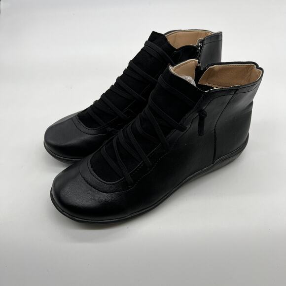 Ankle Boots Round Toe Casual Comfortable Lightweight Side Zipper Size 9US /40CN - Picture 4 of 9
